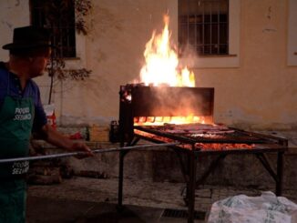 Festeggiamenti a Sellano per la Campagna e il Ringraziamento