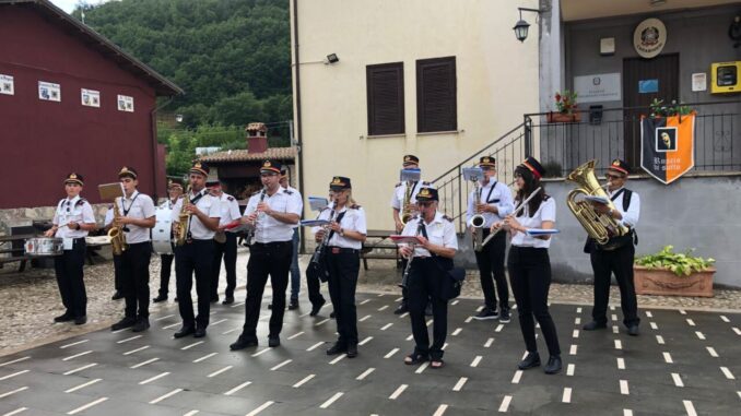 Banda di Monteleone in Vaticano per Santa Cecilia 