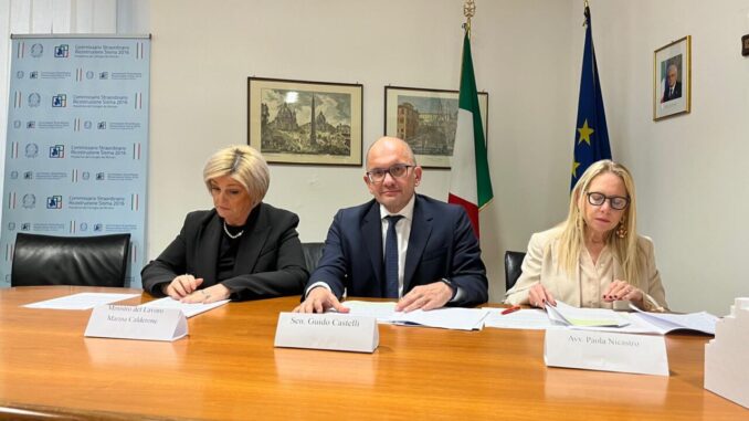 Firmata Convenzione per ricostruzione Cratere Sisma 2016