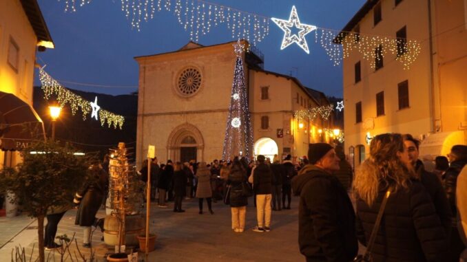 Cascia inaugura il Natale con il Christmas Wonder Village