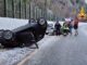 Incidente sulla SS685 a Norcia: due sinistri a causa del ghiaccio