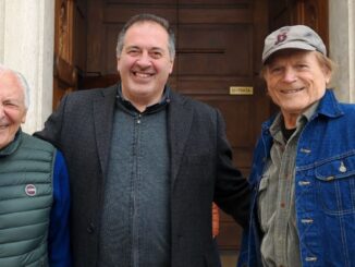 Mogol e Terence Hill a Cascia: un sabato di spiritualità e amicizia