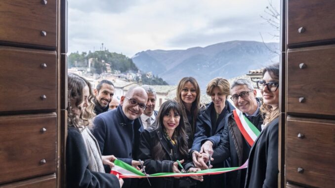 Cerreto di Spoleto, inaugurata la Sala Consiliare