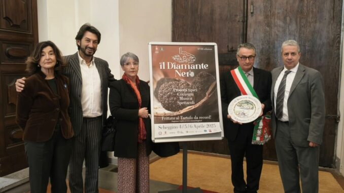 Il Diamante Nero torna a Scheggino dal 4 al 6 aprile
