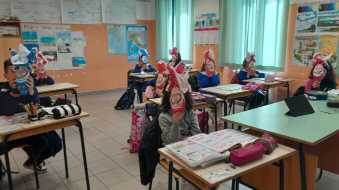 Doni pasquali a scuola: iniziativa solidale a Monteleone