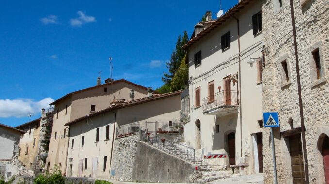 Via al ripristino della centrale idroelettrica di Preci