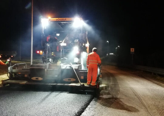 Chiusura notturna della SS209 a Macenano per lavori urgenti