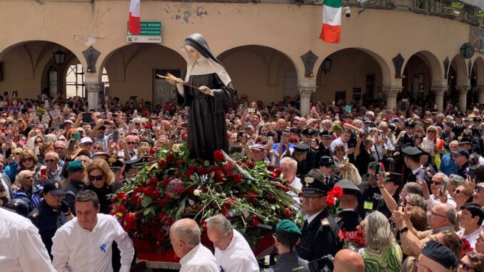 Santa Rita, il perdono come via per disarmare il cuore