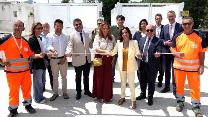 Valnerina: Inaugurato il nuovo centro comunale di raccolta rifiuti
