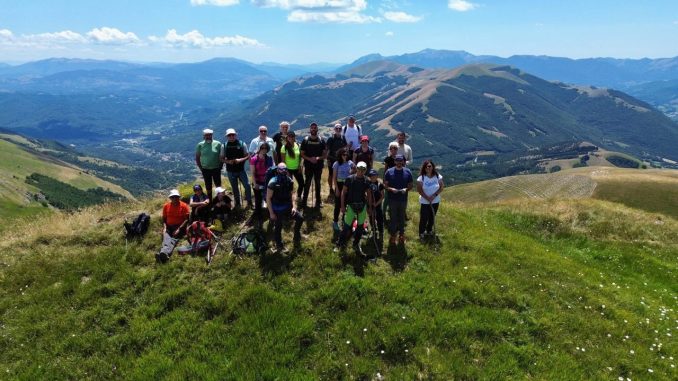 Cascia in Vetta conquista escursionisti e famiglie