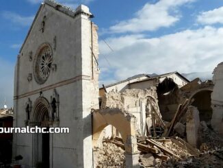 La Basilica di San Benedetto crollò quasi completamente