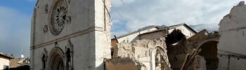 La Basilica di San Benedetto crollò quasi completamente