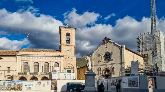 Riapre il 30 ottobre la basilica di Norcia ricostruita