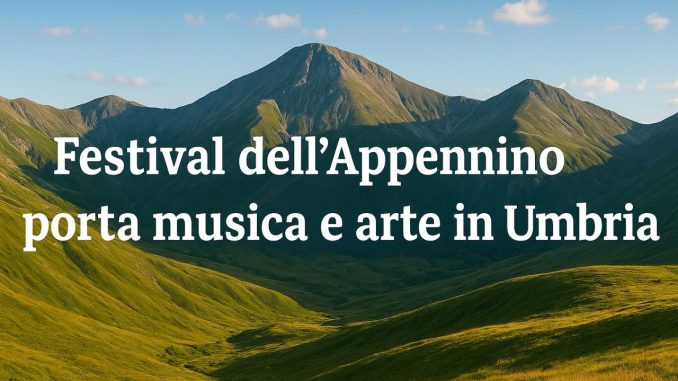 Festival dell’Appennino porta musica e natura in Umbria