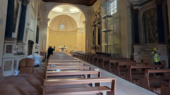 Rinasce Norcia, riapre la Basilica di San Benedetto