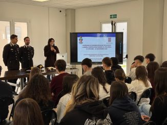 Carabinieri Norcia a scuola per la campagna “Umbria contro ogni genere di violenza”