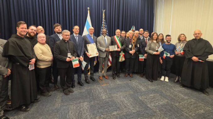 Gemellaggio tra Cascia e Chicago: siglato lo storico accordo