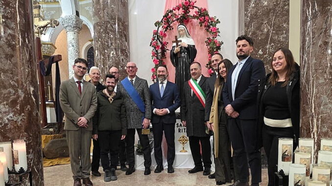 Cascia accende la Fiaccola della Pace a Chicago per Santa Rita