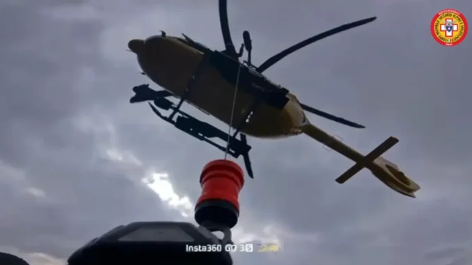 Climber ferito precipita a Ferentillo, scatta soccorso alpino