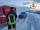 Imprigionato da ghiaccio e neve a Castelluccio, salvato nella notte