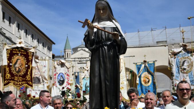 Santa Rita unisce Cascia per i venti anni della Pia Unione