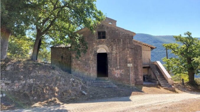 Rafforzamento chiesa San Giusto a Vallo di Nera