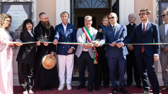 Teatro Civico di Norcia torna a splendere dopo il lungo restauro