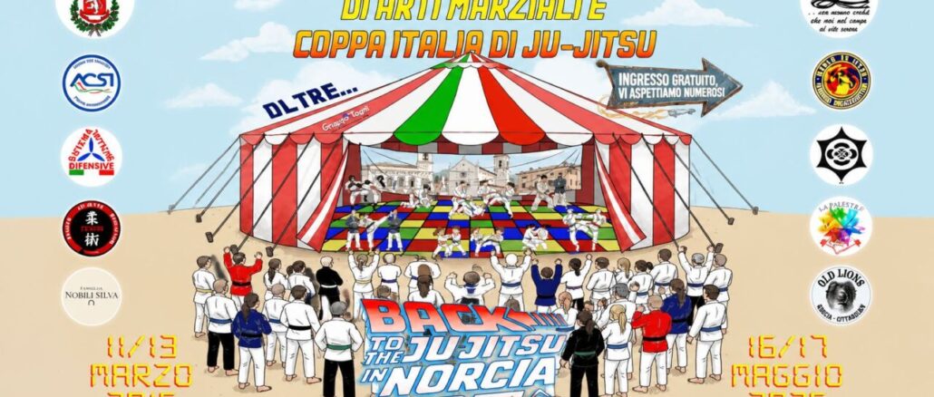 Coppa Italia Ju Jitsu 2026 accende Norcia con stage e gare